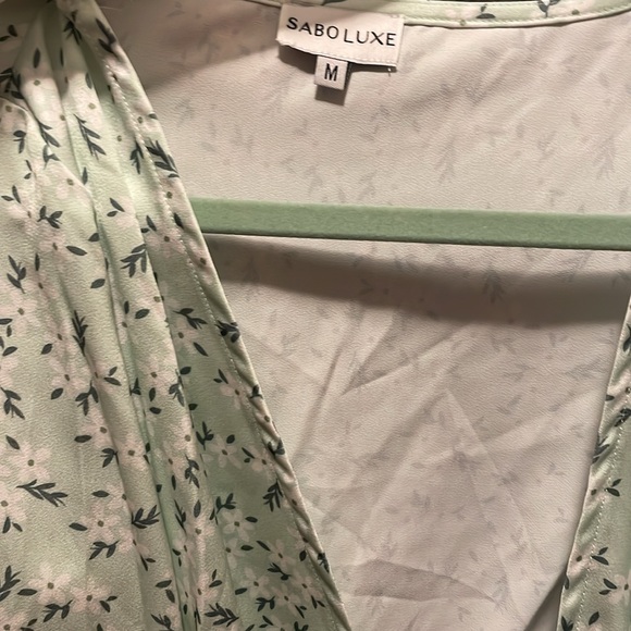 Sabo skirt Luxe Silky Jayna playsuit romper size medium - Picture 5 of 10